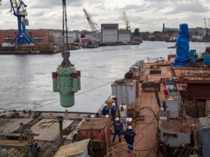 На ледокол «Арктика» установили атомный реактор