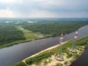 ФСК обновит сигнальное освещение на спецпереходах ЛЭП через реки в Западной Сибири