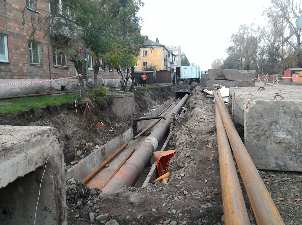 Сибирская генерирующая компания переложила в столице Хакасии более 3 км теплотрасс