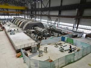 На Ростовской АЭС провели пробный набор вакуума турбины пускового энергоблока №4