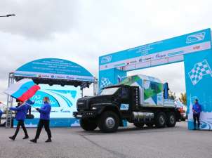В Санкт-Петербурге финишировал самый протяженный в мире автопробег на сжиженном природном газе