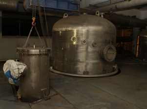 На стройплощадке Ленинградской АЭС-2 монтируют обессоливающую установку