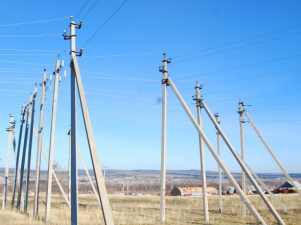 «Саратовские распределительные сети» установят 224 новых железобетонных опор на ЛЭП от ПС «Самойловка»