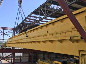 Уралмашзавод завершил первый этап монтажа кранов на ССК «Звезда»