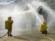 Электрохимический завод устранил условный разлив химически активного вещества с помощью военных