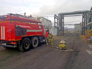 На Депутатской ТЭЦ ликвидировали условное возгорание на трансформаторной подстанции