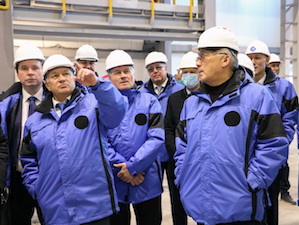 На стройплощадке уранового рудника в Забайкалье идет подготовка к пробному пуску очистных сооружений шахтных вод