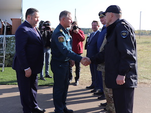 В учениях на Калининской АЭС задействовали 52 единицы техники и 2 воздушных судна