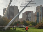 «Ленэнерго» освободило территории Приморского района Санкт-Петербурга от воздушных ЛЭП
