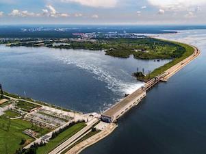 Новосибирская ГЭС снизила сентябрьскую выработку электроэнергии на 43,5%