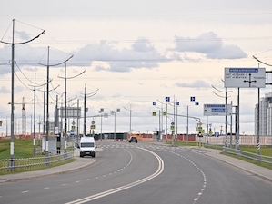 В Новой Москве электрифицирована новая автодорога, связавшая Киевское и Калужское шоссе
