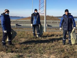 Чебоксарская ГЭС провела экологический субботник