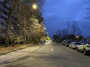 «Ленсвет» реконструировал наружное освещение на Лужской улице в Санкт-Петербурге