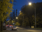 «Ленсвет» реконструировал наружное освещение на Ржевской улице в Санкт-Петербурге
