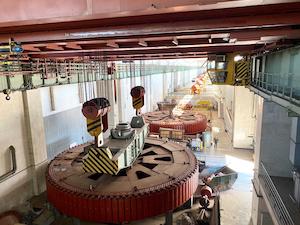 Чебоксарская ГЭС модернизировала гидрогенератор №7