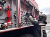 В автопарк пожарной службы ГОК «Денисовский» поступила новая автоцистерна