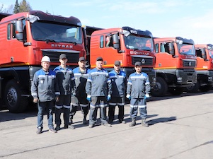 Распадская угольная компания обновляет парк спецтехники