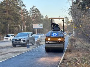 «ТГК-14» благоустраивает улицу Коханского в Чите