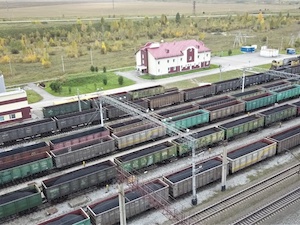 СУЭК увеличила пропускные способности железнодорожной станции в Кузбассе