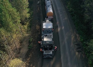 На Алтае построили участок дороги с применением золы-уноса Барнаульской ТЭЦ-3