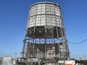 Хабаровская ТЭЦ-1 ремонтирует градирню