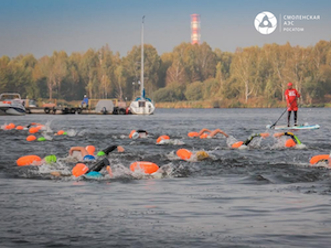 Спортсмены из Десногорска преодолели 3200 километров в ходе заплыва на открытой воде «X-Waters nuclear»