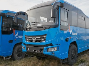 «Газпром трансгаз Екатеринбург» пополнил автопарк партией вахтовых автобусов КАМАЗ - 6250