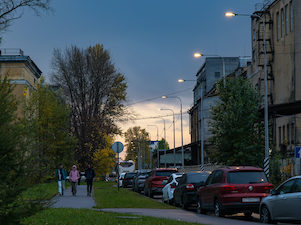 Мельничная улица в Санкт-Петербурге стала в три раза светлее