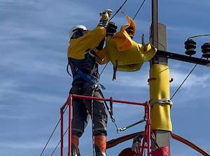 В Татарстане протестирована новая технология работ под напряжением в труднодоступной местности