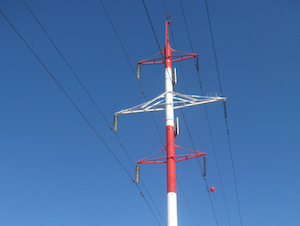 «Крымэнерго» заменило дефектные опоры ЛЭП 110 кВ «Симферопольская ТЭЦ – Центральная»
