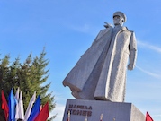 В Кирове зажжен Вечный огонь у памятника маршалу Коневу