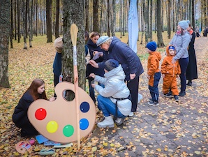 В Десногорске при поддержке Смоленской АЭС создали аллею «Фресок добра»