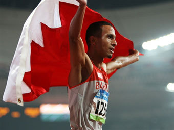 Бегун из Бахрейна лишен золота пекинской Олимпиады