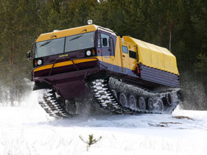 Концерн «Тракторные заводы» испытал новый вездеход