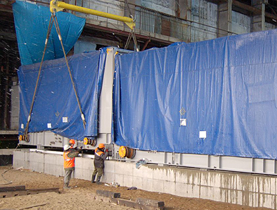 На Южно-Сахалинской ТЭЦ-1 монтируют две газотурбинные установки