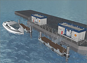 «Роснефть» открыла первую плавучую АЗС в Великом Новгороде