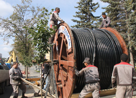 В Уфе завершен четвертый этап реконструкции ВЛ 110 кВ «Глумилино-Краснодонская, 3, 4 цепь»