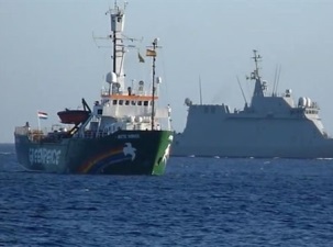 Arctic Sunrise выступит за свободу мирного протеста в Валенсии