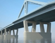 «Стройтрансгаз» смонтировал пролётное строение на мосту через озеро Банное