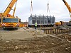 На «Маяке» установили наплавной блок на комплексе водозаборных зданий и сооружений реакторной установки