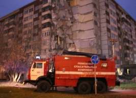 В Ижевске из-за взрыва газа обрушилась угловая секция 9-этажного дома