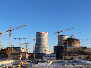 Площадку нового энергоблока Ленинградской АЭС взяли под охрану войска национальной гвардии России