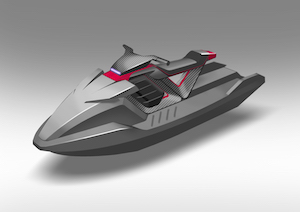 Участники «ПроеКТОрии» предложили концепт электрического гидроцикла-снегохода