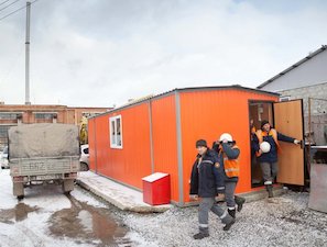 Екатеринбургская теплосетевая компания приобрела мобильные бытовки