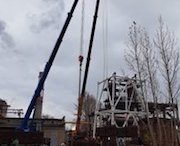 Саратовская ТЭЦ-2 сооружает новый водогрейный котел