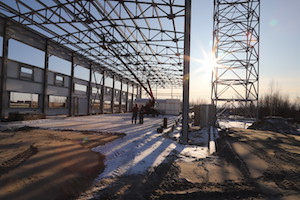 «Горэлектросеть» строит новую котельную в восточной части Нижневартовска