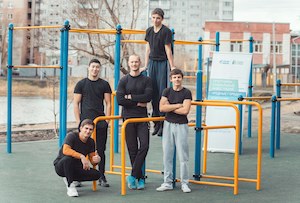 Омский НПЗ в 2019 году построил три площадки для воркаута