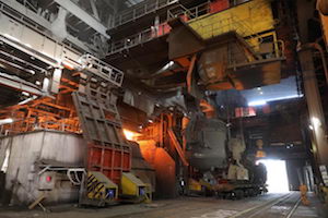 На ЕВРАЗ ЗСМК завершен капитальный ремонт конвертера