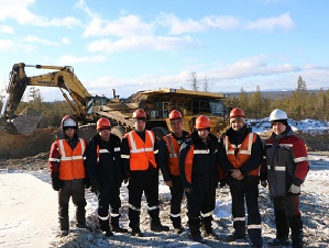 Участок открытых горных работ Инаглинского ГОКа ставит рекорды по вскрышным работам