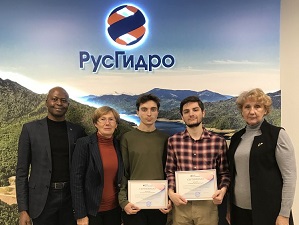 Сертификаты на получение именных стипендий ВНИИГ вручены лучшим студентам-гидротехникам